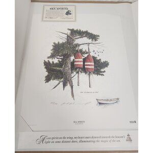 Ben Richmond "Sea Spirits" 1995 Rare 468/700 Signed W/COA NEW